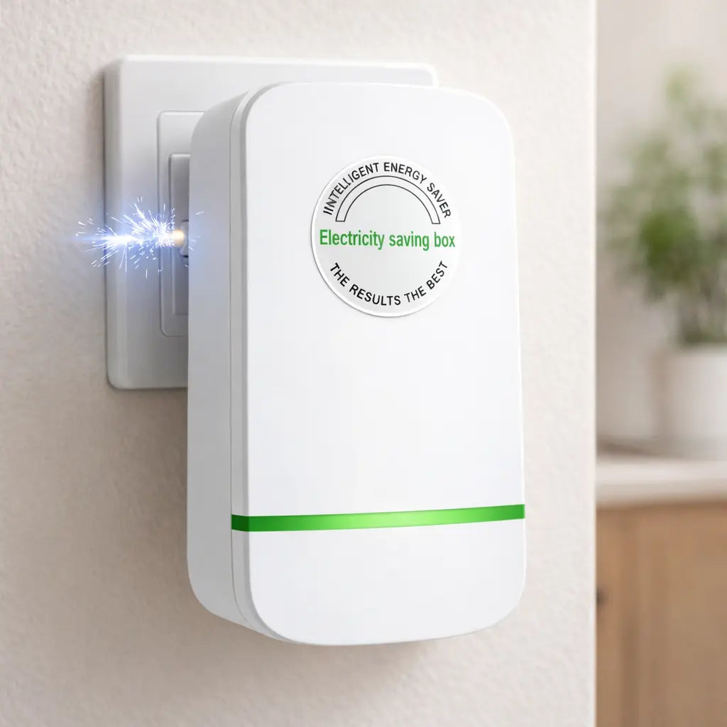 US Plug Compact Power Box with Indicator Light, Home & Office Use