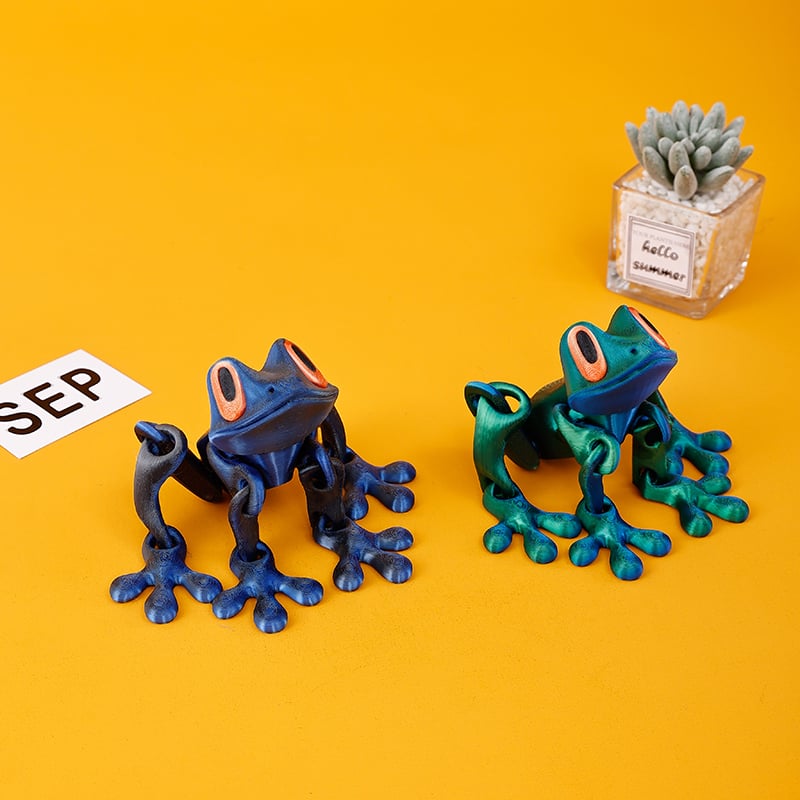 🔥 49% OFF😺3D Printed Magnetic Glow-in-the-dark Frog Toy(Add 3 items to cart)