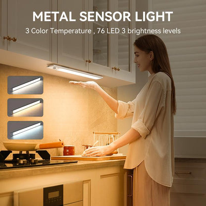 🔥Summer Promotion-💡LED Rechargeable Motion Sensor Under Cabinet Lights💥