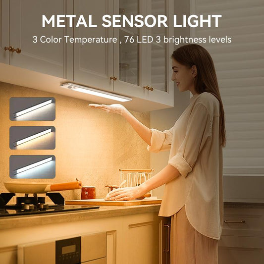 🔥Summer Promotion-💡LED Rechargeable Motion Sensor Under Cabinet Lights💥