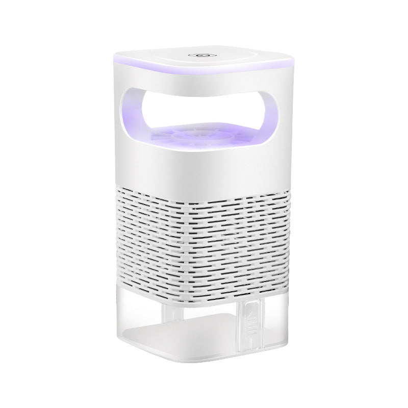 Indoor Insect Trap with Light and Suction Non Zapper Flying Bug Catcher