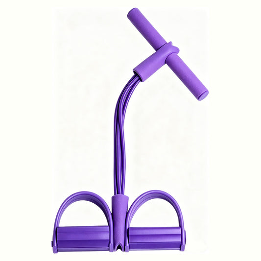 6-Tube Elastic Foot Pedal Resistance Bands