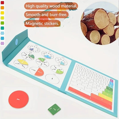 🔢 "Unlock Math Magic 🔥TEM Magnetic Math Master Set - 102 pcs! ⭐