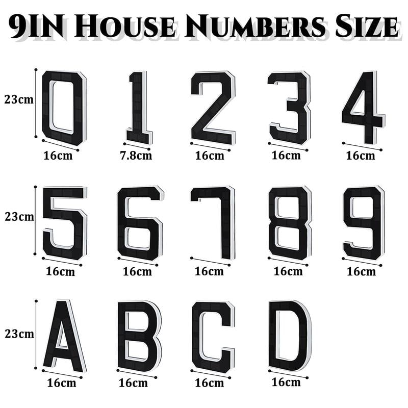 🔥Hot Sale Promotion 49% OFF🎁✨Lighted House Numbers for Outside