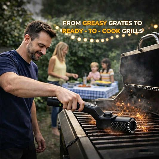 🔥Premium Cordless Electric BBQ Grill Brush