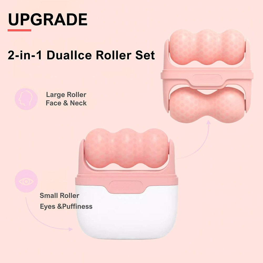 2-in-1 Ice Roller for Face Eye Skin Care