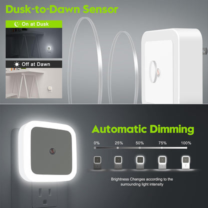 Plug-in Wall Mount Night Light