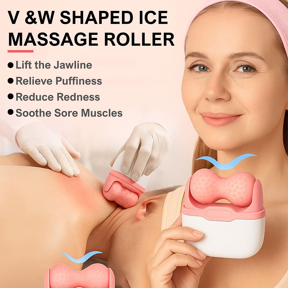 2-in-1 Ice Roller for Face Eye Skin Care