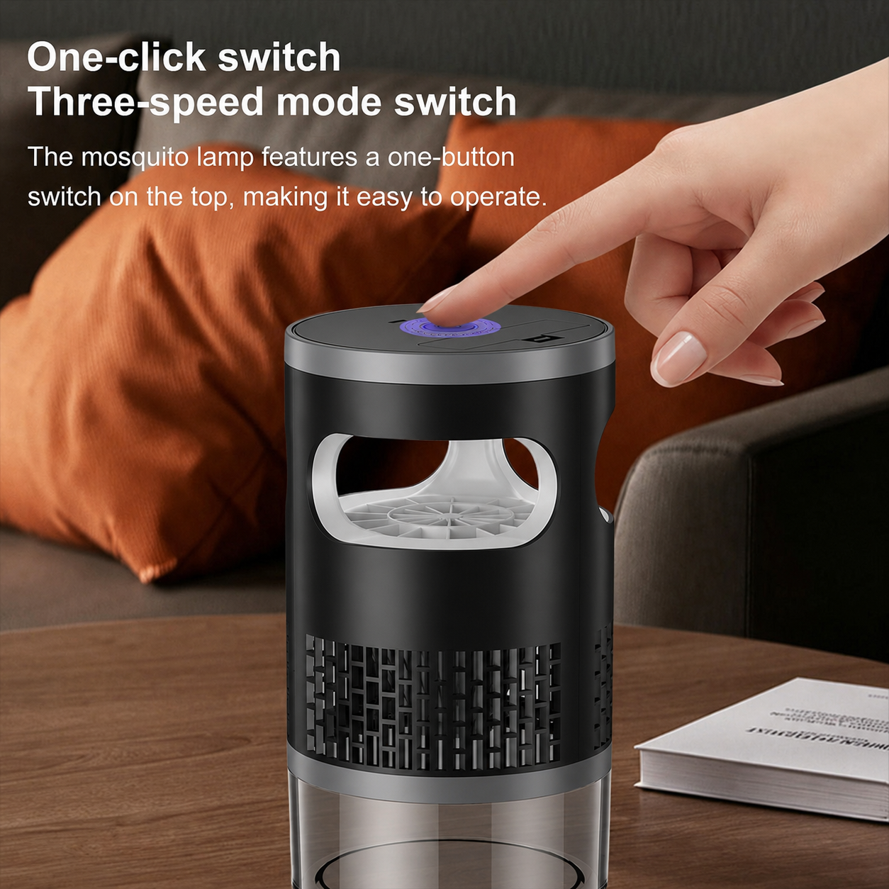 USB Mosquito Killer Lamp Pro Powerful Suction Trap Chemical Free Silent Protection
