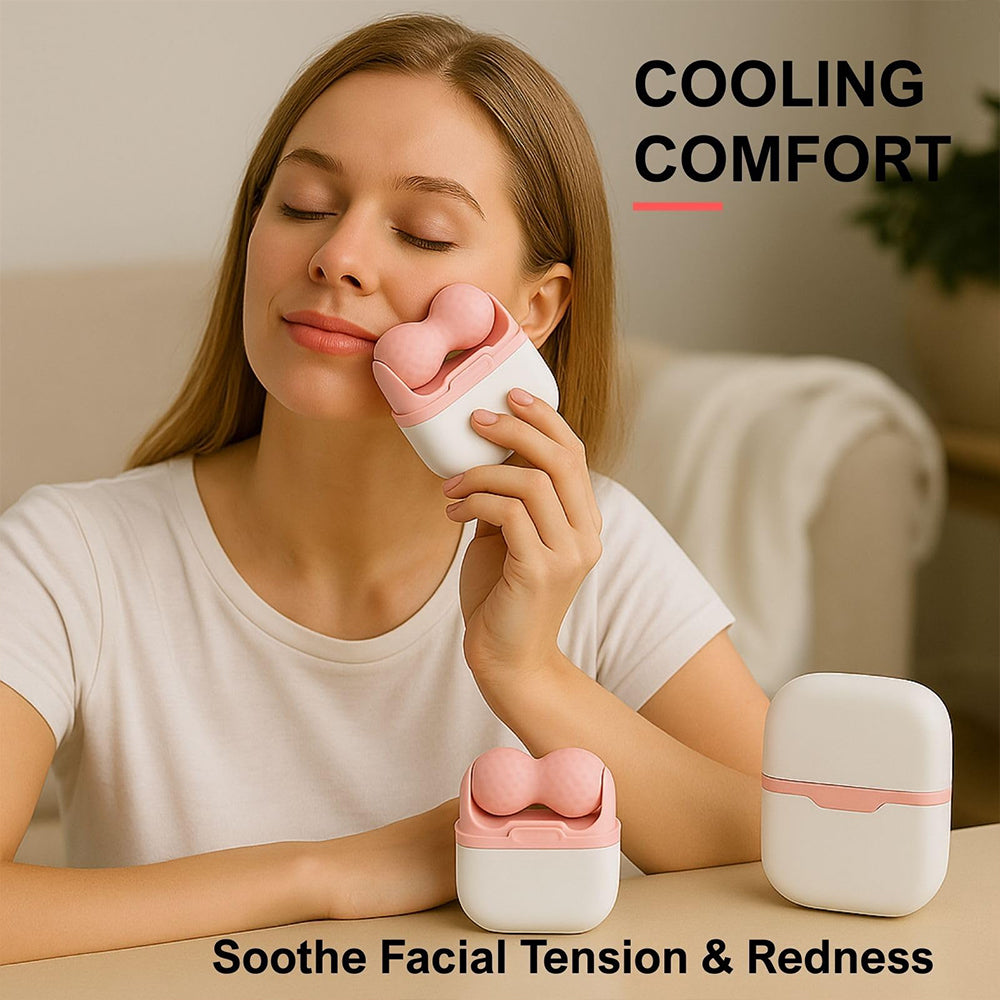 2-in-1 Ice Roller for Face Eye Skin Care