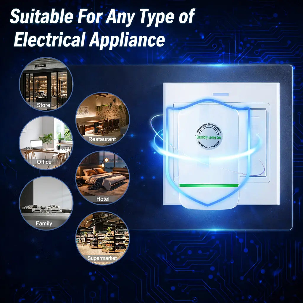 Electricity saving box multi-scenario use