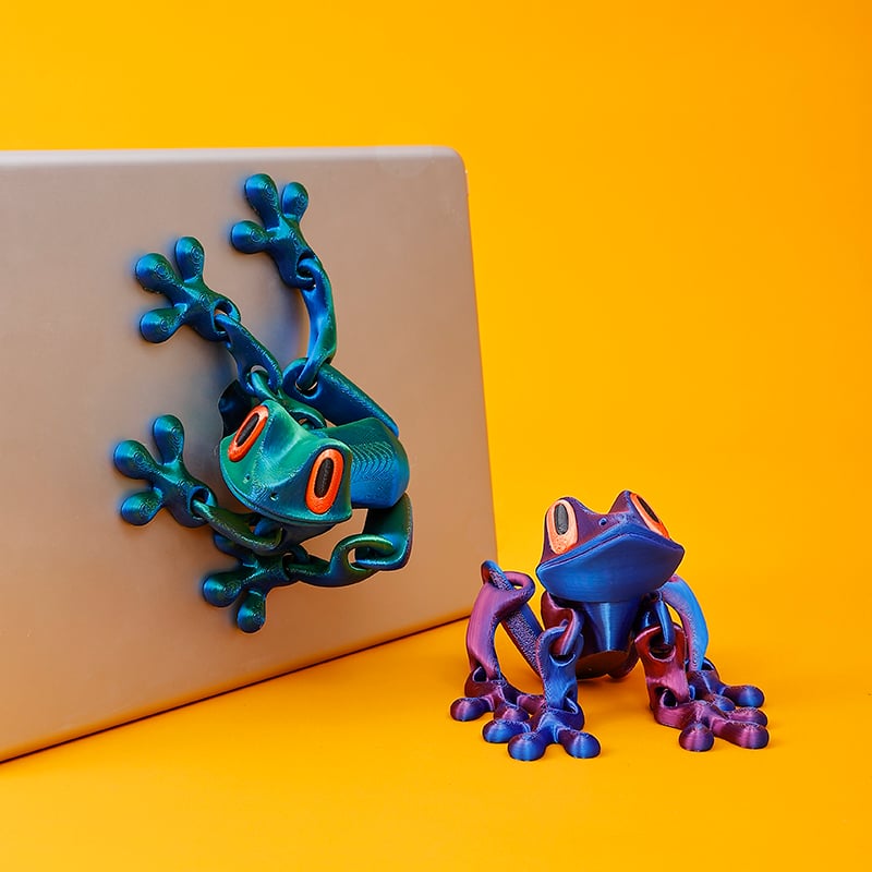 🔥 49% OFF😺3D Printed Magnetic Glow-in-the-dark Frog Toy(Add 3 items to cart)