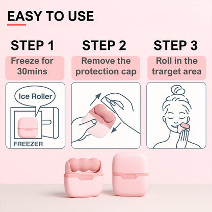 2-in-1 Ice Roller for Face Eye Skin Care