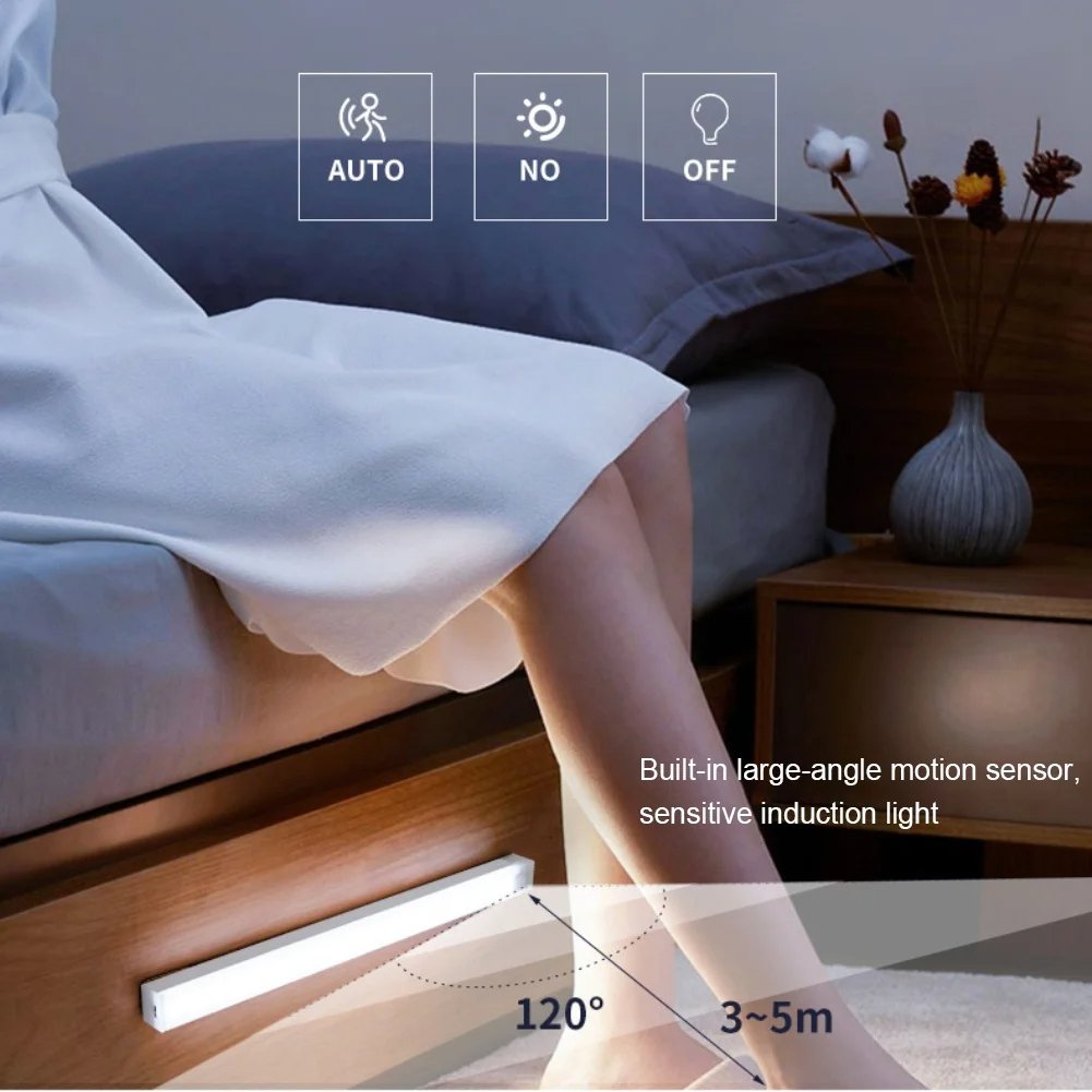 🎁Last Day Sale 49% OFF🔥-💡Punch-free Smart Sensor Magnetic Rechargeable LED Lights
