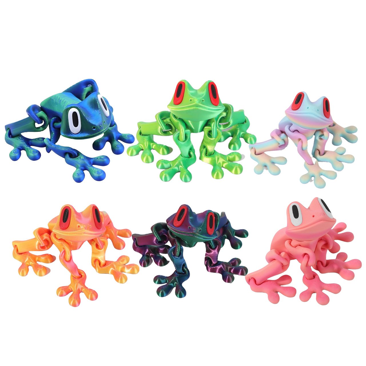 🔥Limited Time 49% Off🔥3D Printed Magnet Frog Toy