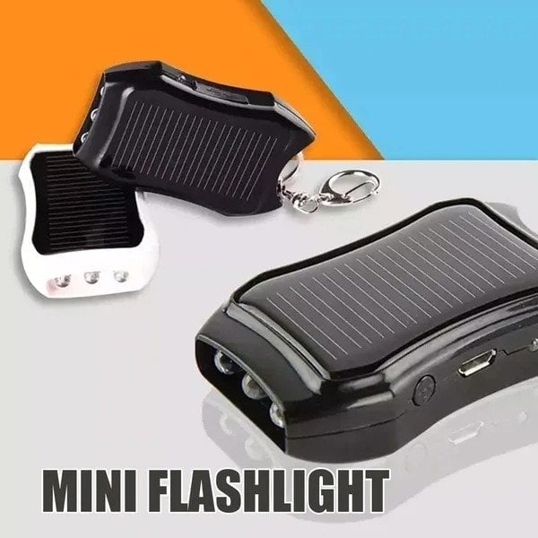 1200mAH Solar Power Bank Keychain