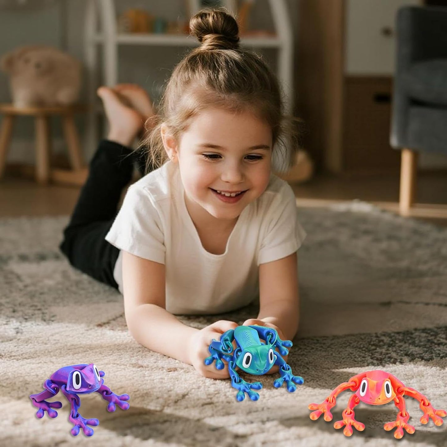 🔥Limited Time 49% Off🔥3D Printed Magnet Frog Toy