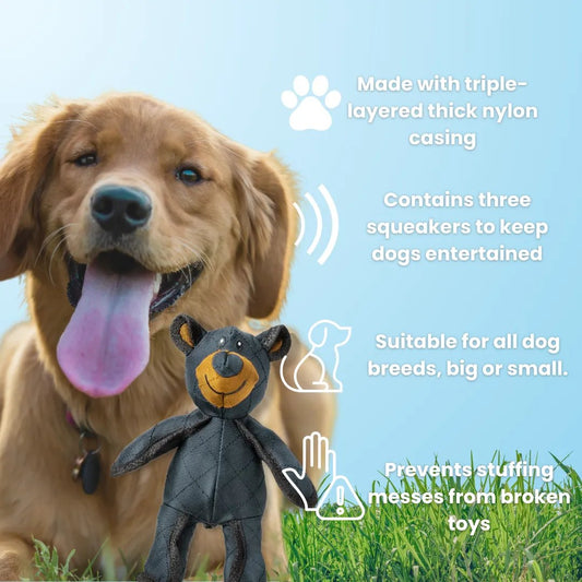🐶Unbreaka-Bear For Heavy Chewers