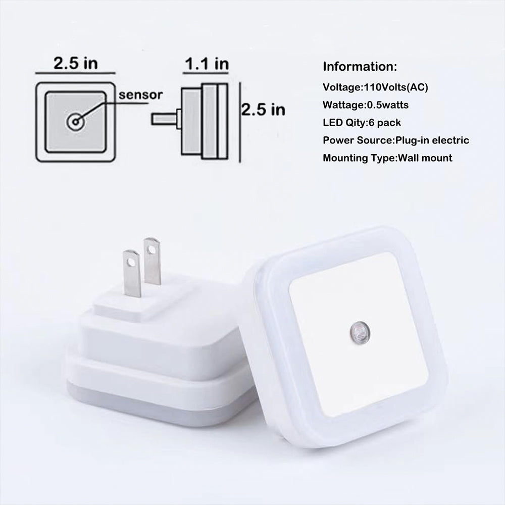 Plug-in Wall Mount Night Light