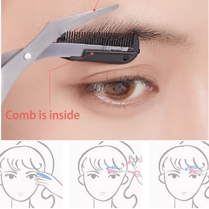 42%OFF)Eyebrow Trimmer Scissor