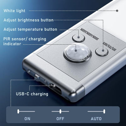 🔥Summer Promotion-💡LED Rechargeable Motion Sensor Under Cabinet Lights💥