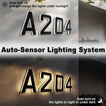 🔥Hot Sale Promotion 49% OFF🎁✨Lighted House Numbers for Outside