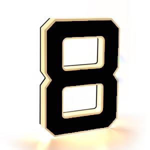 🔥Hot Sale Promotion 49% OFF🎁✨Lighted House Numbers for Outside