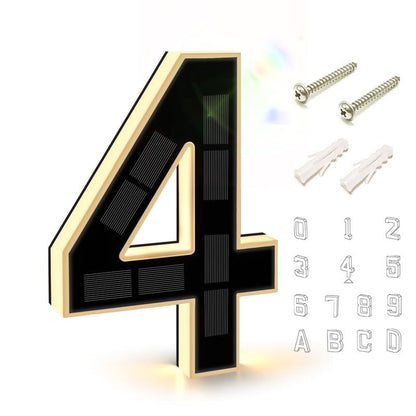 🔥Hot Sale Promotion 49% OFF🎁✨Lighted House Numbers for Outside