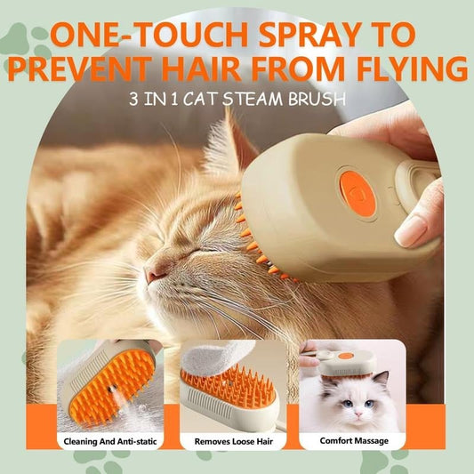 🔥Last Day Promotion 49% OFF - Pet Steam Brush