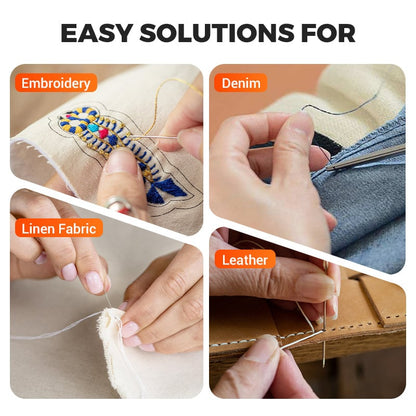 🪡Your Complete Stitching Survival Set! ✂️🧵🔥37Pcs Sewing Tool Set