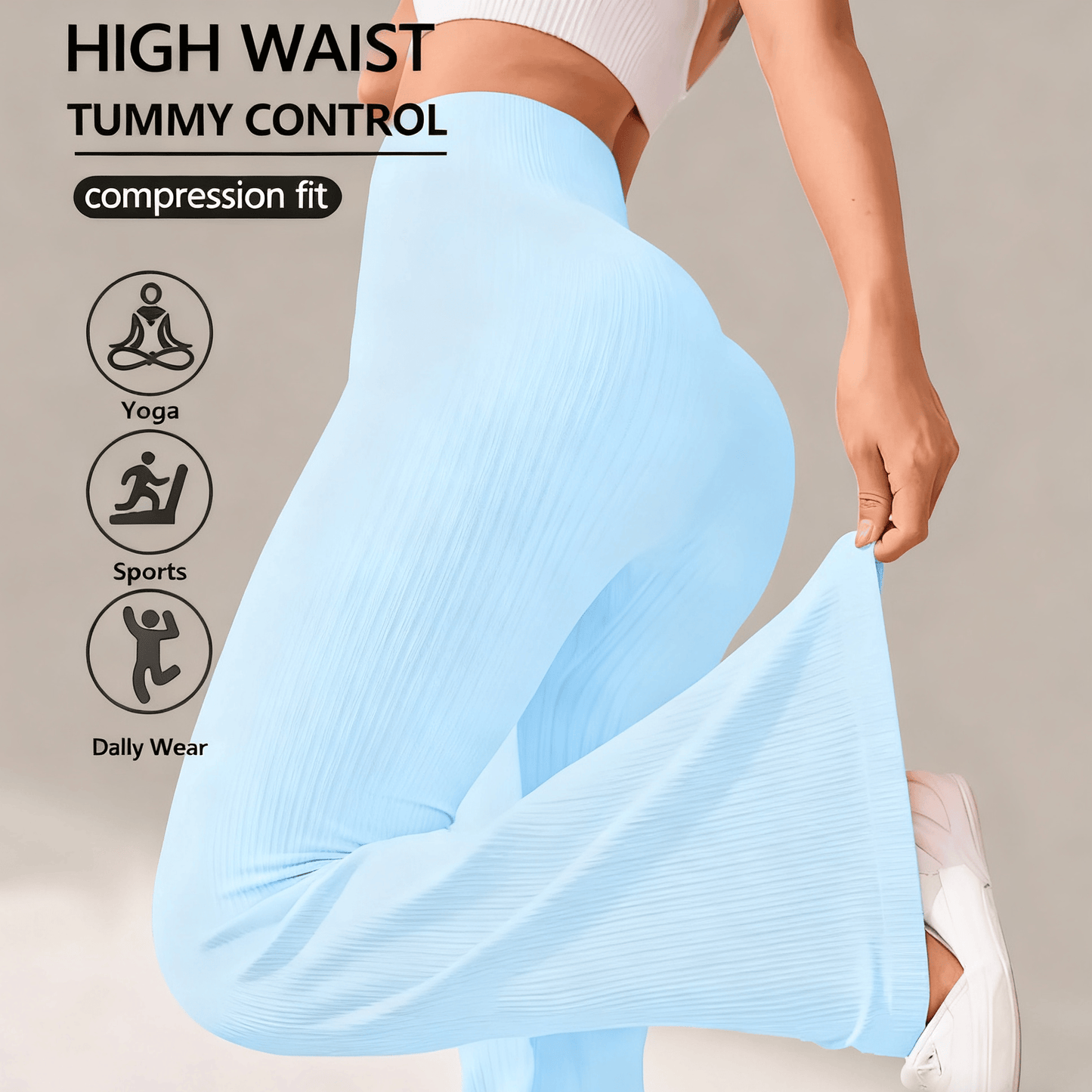 Hot Sale 49%🔥Women's High-Waisted Flared Leggings