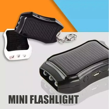 1200mAH Solar Power Bank Keychain